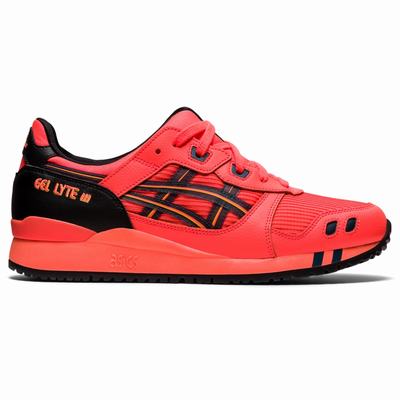 Férfi Asics Gel-Lyte III Utcai Cipő AS6597310 Narancssárga Piros/Narancssárga Piros